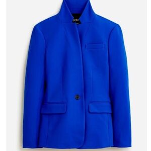 J.CREW Bright Indigo Regent Blazer - Size 22 in Four-Season Stretch